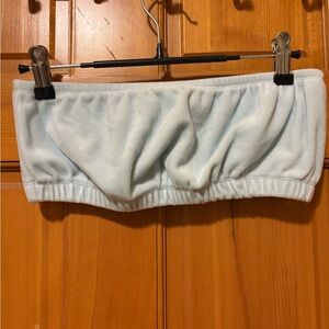 Fuzzy Light Blue Leisure Set